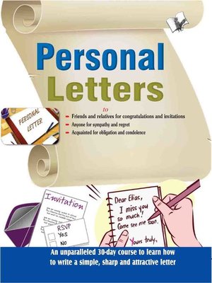 cover image of Personal Letters